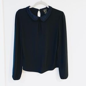 Ann Taylor Peter Pan Collared Shirt